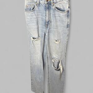 PacSun 90s Boyfriend Jeans Size 23 Distressed Light Wash High Rise